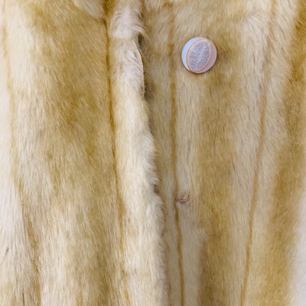 Balmain faux fur hooded coat - Picture 3 of 7